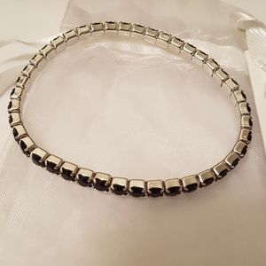 Swarovski Jewelry - Black swarovski bracelet Swarovski Jewelry - Black swarovski bracelet